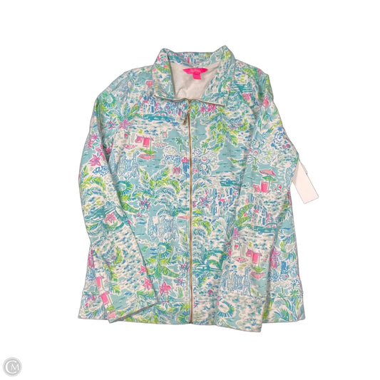Jacket Designer By Lilly Pulitzer In Blue, Size: M
