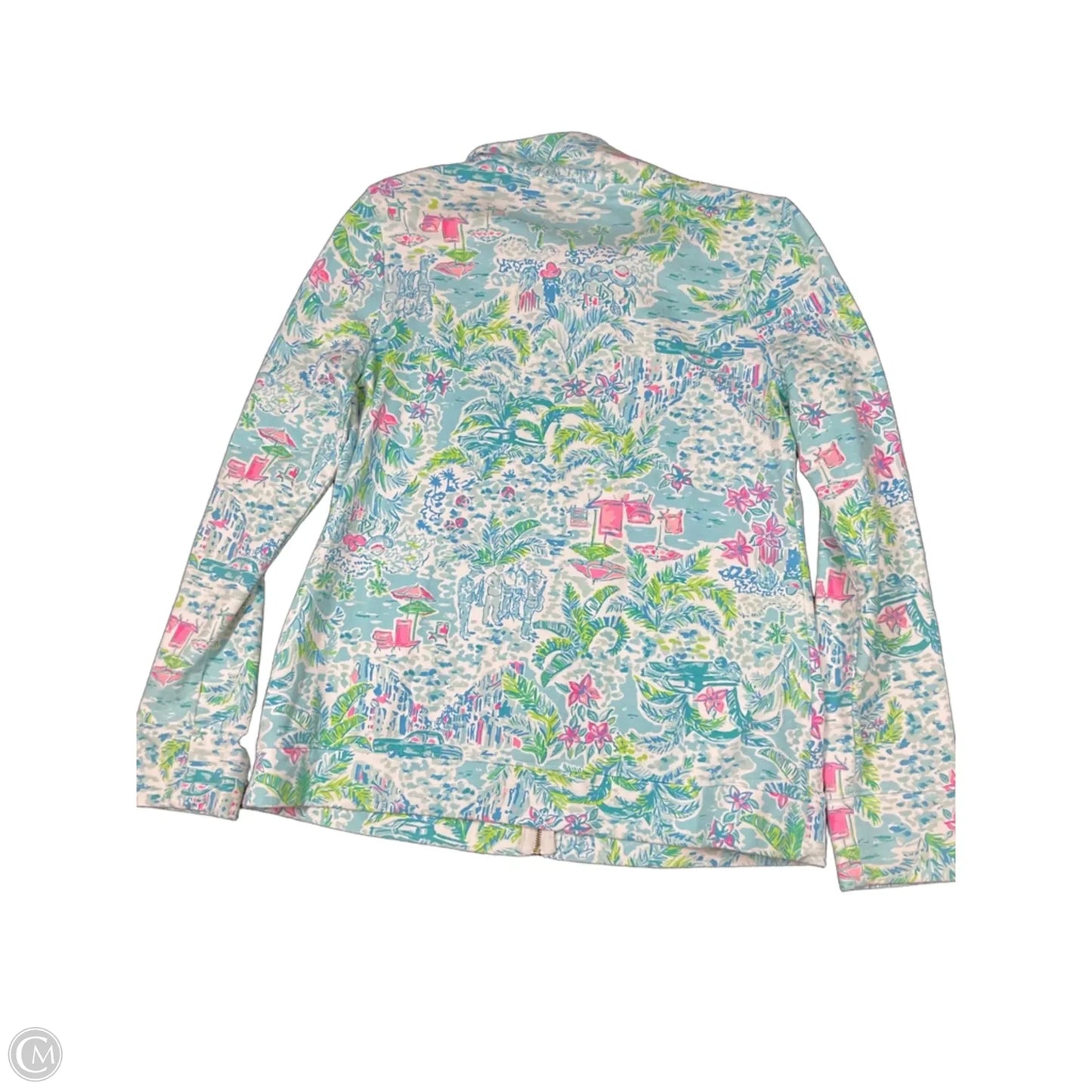 Jacket Designer By Lilly Pulitzer In Blue, Size: M