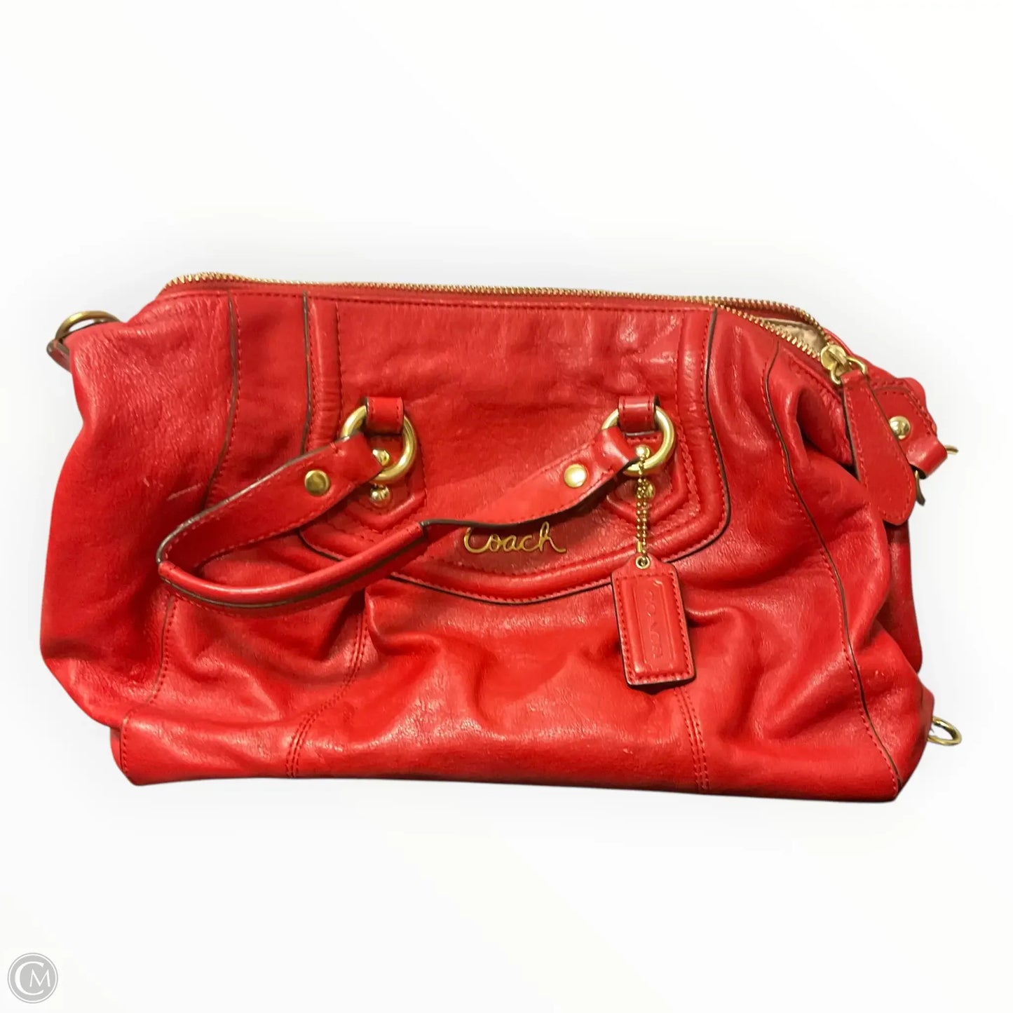 Handbag Designer By Coach, Size: Medium
