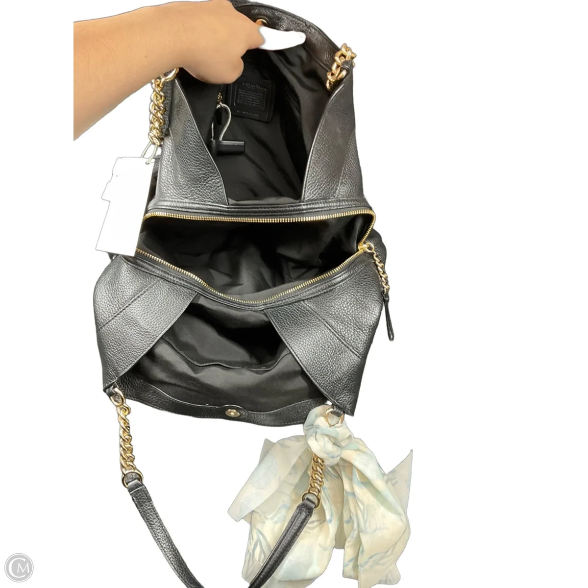 Handbag Designer By Coach, Size: Medium
