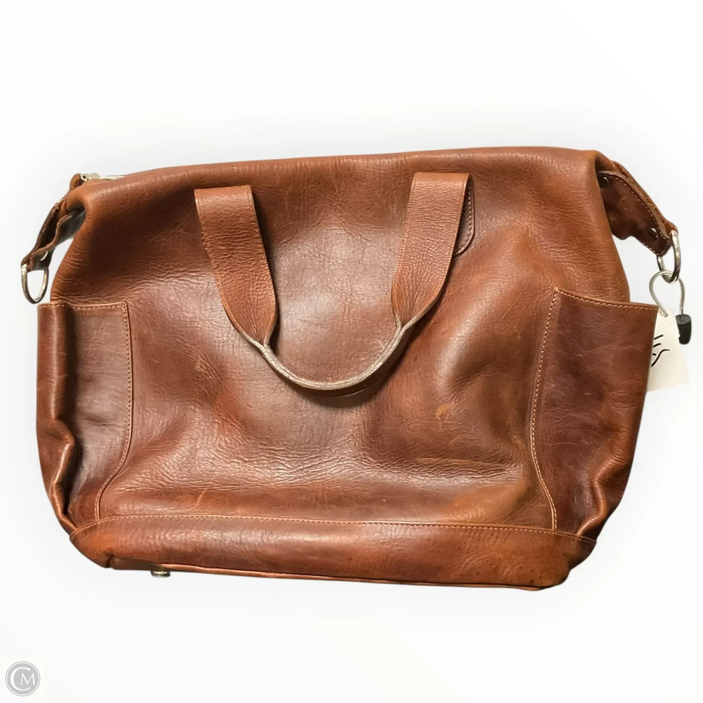 Backpack Leather By Cmc, Size: Medium