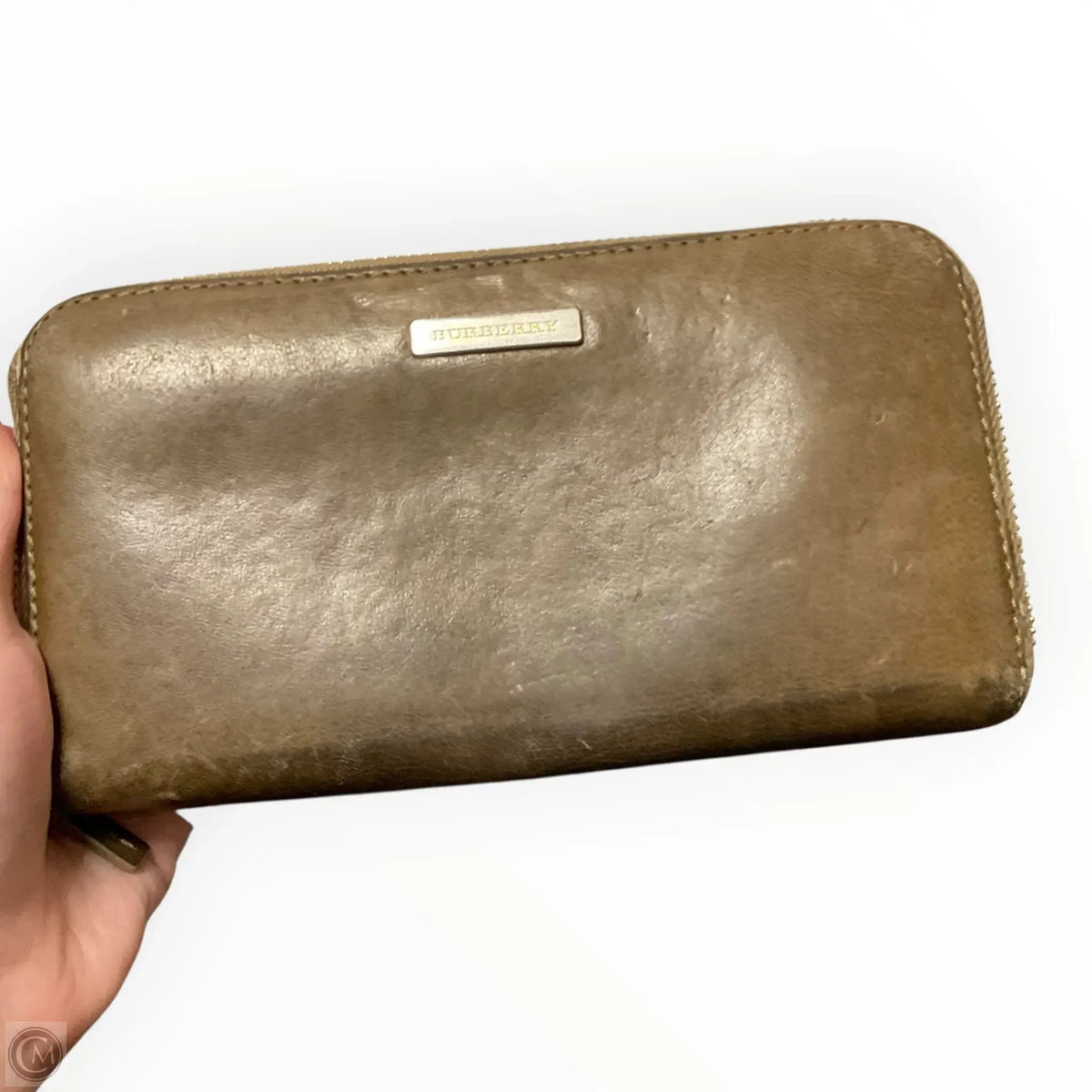 Wallet Luxury Designer By Burberry, Size: Medium