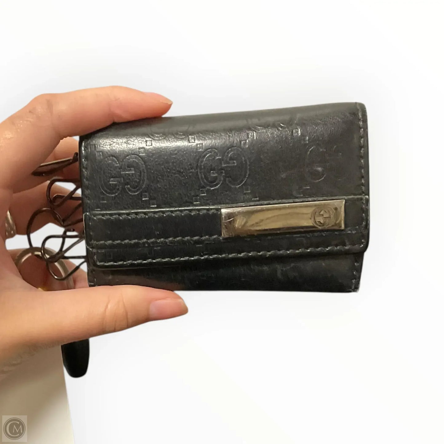 Wallet Luxury Designer By Gucci, Size: Small