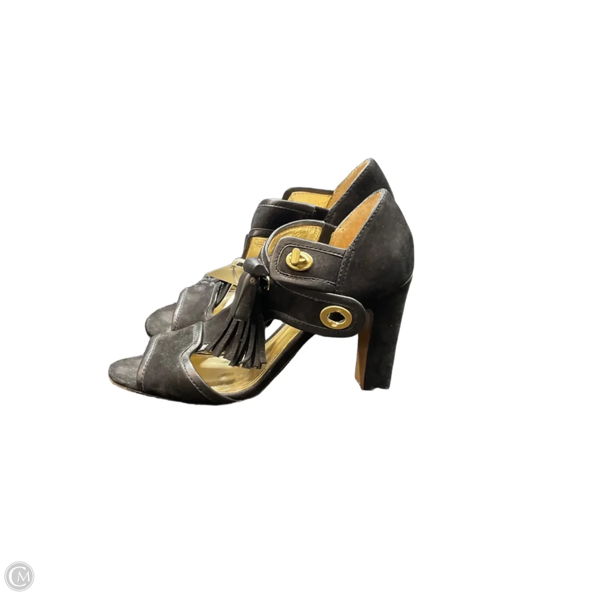 Shoes Designer By Coach In Black, Size: 8