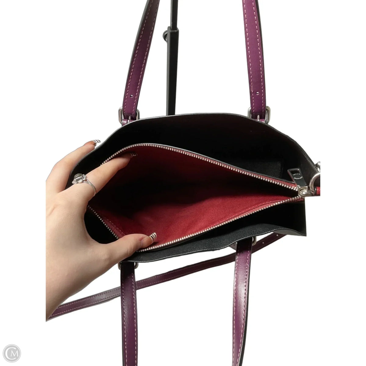 Crossbody Designer By Coach, Size: Small