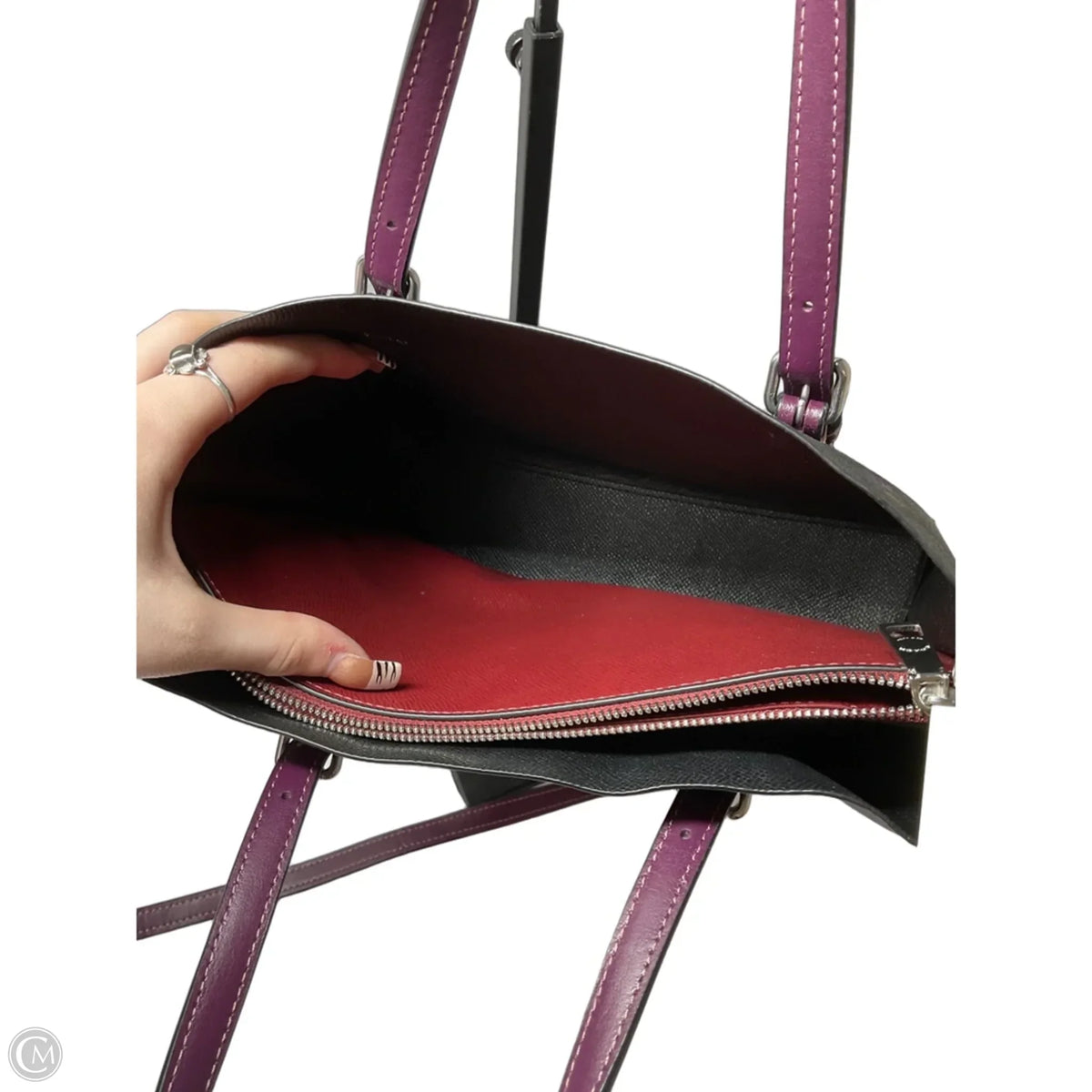 Crossbody Designer By Coach, Size: Small
