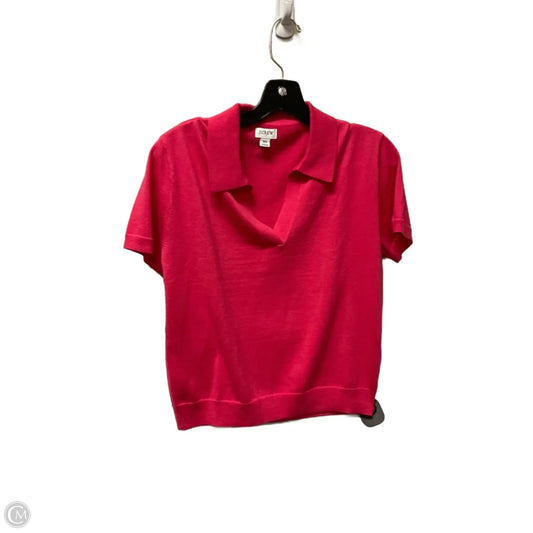 Top Short Sleeve By J. Crew In Pink, Size: Xs