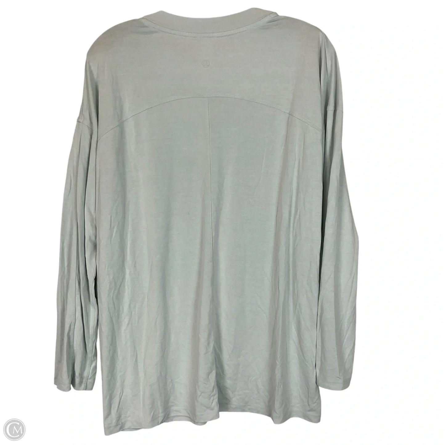Top Long Sleeve By Lululemon In Blue, Size: 8
