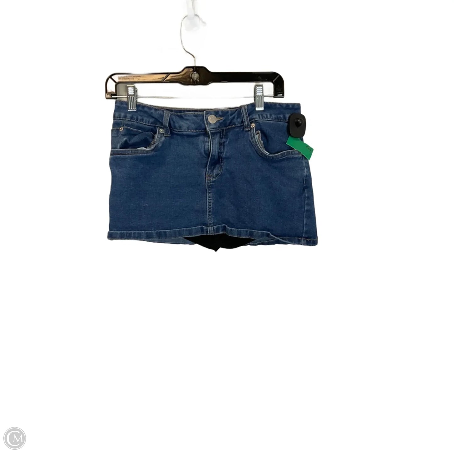 Skort By Refuge In Blue Denim, Size: M
