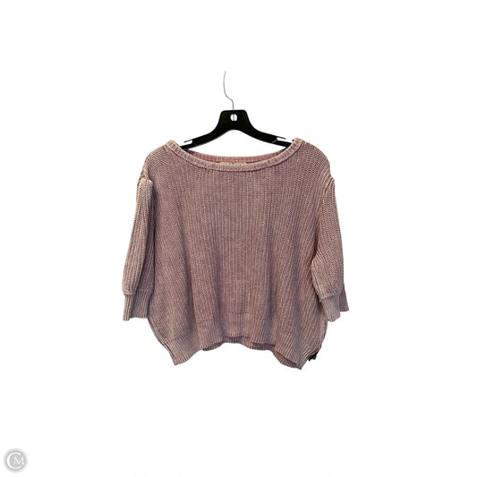 Top Short Sleeve By Clothes Mentor In Pink, Size: L