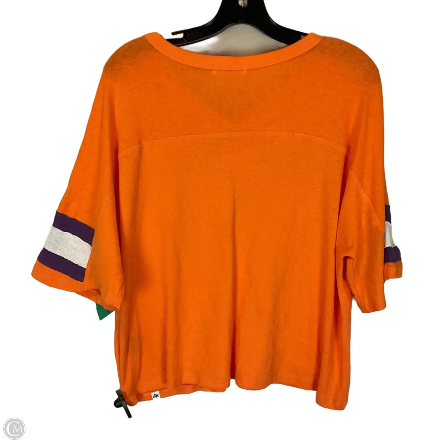 Top Short Sleeve Basic By Clothes Mentor In Orange, Size: L
