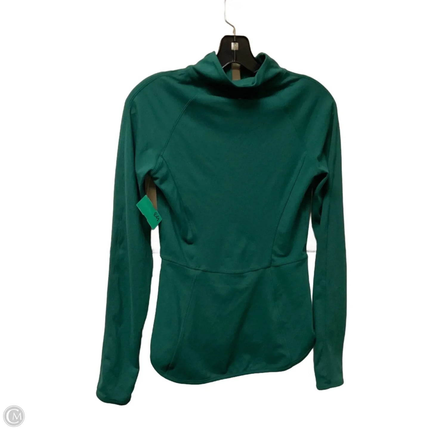Athletic Jacket By Yogalicious In Green, Size: Xs