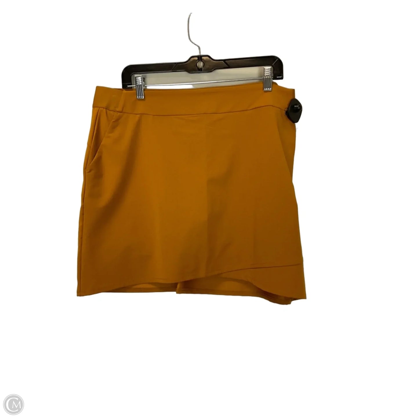 Skort By Greg Norman In Yellow, Size: L