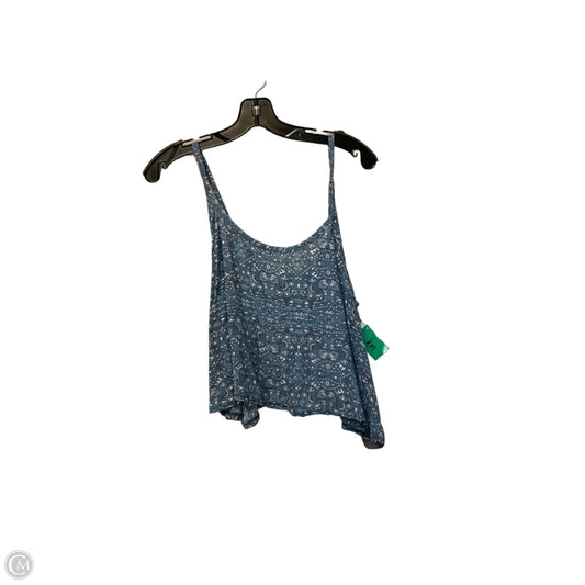 Top Sleeveless By Abercrombie And Fitch In Blue, Size: L