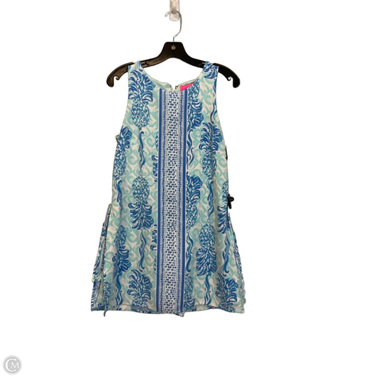 Dress Designer By Lilly Pulitzer In Blue, Size: 4