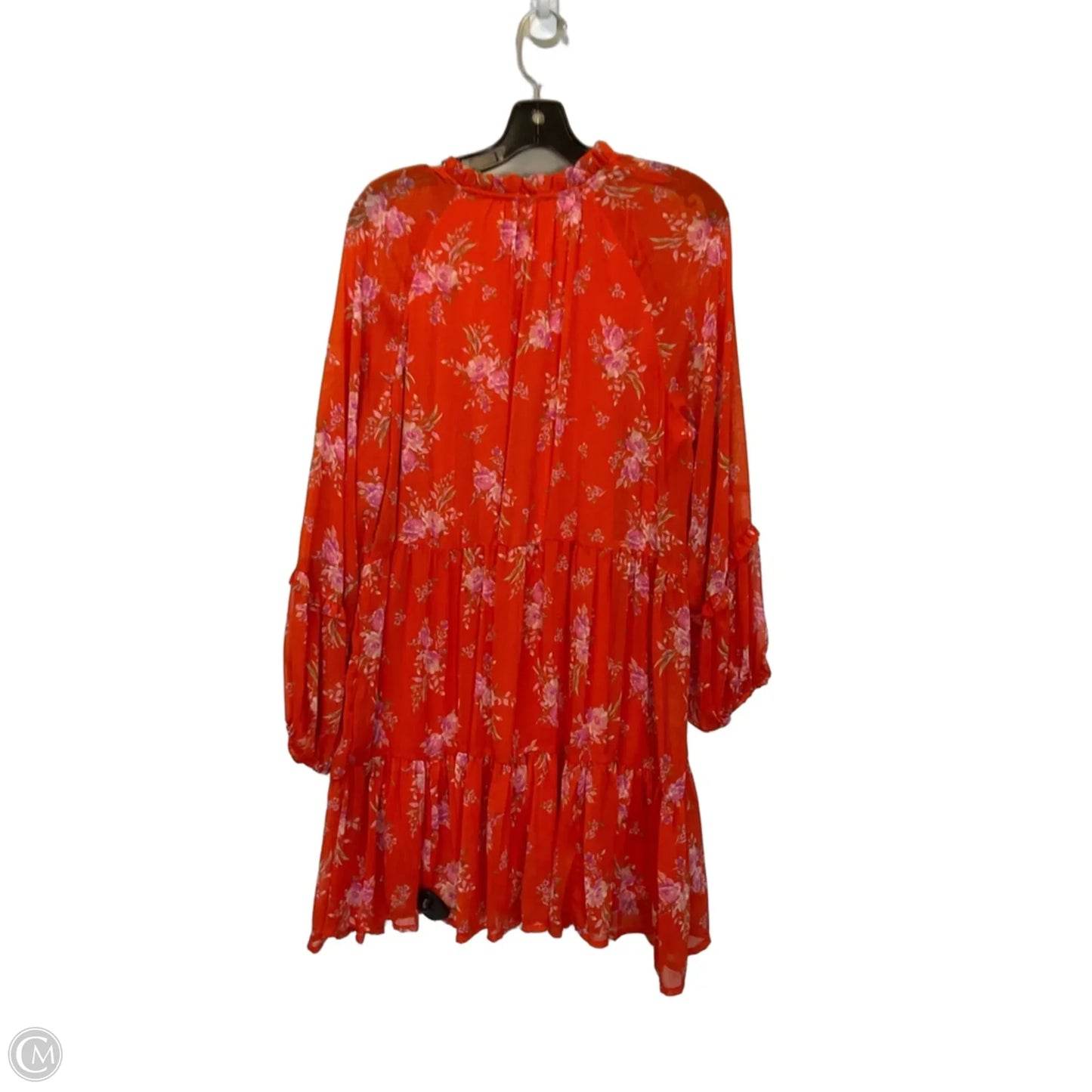 Dress Casual Short By Vince Camuto In Orange, Size: L
