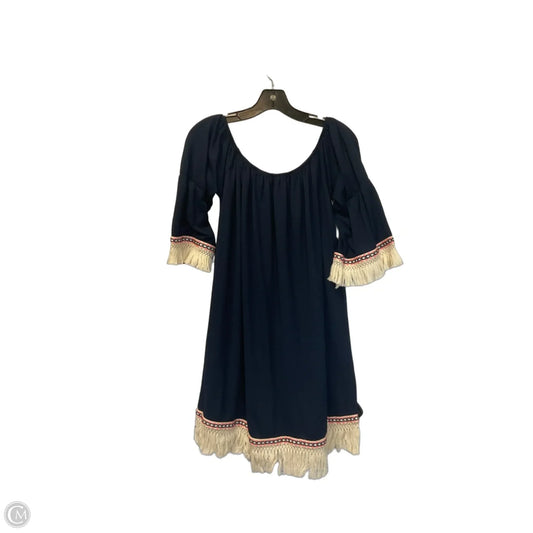 Dress Casual Short By Flamingo Urban In Blue, Size: S
