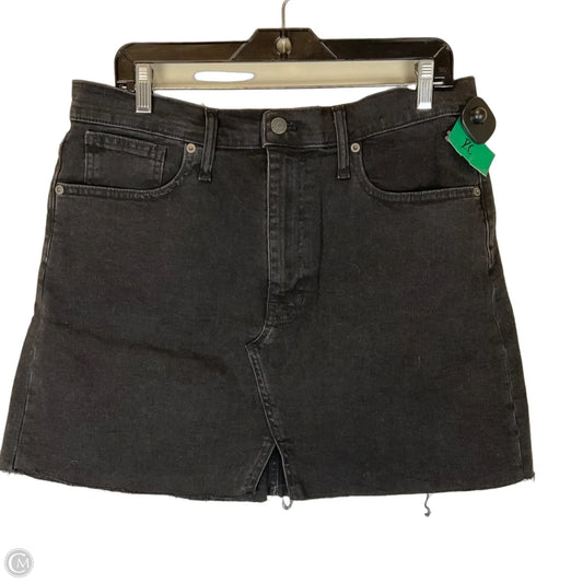 Skirt Midi By Madewell In Black, Size: 10 (31)