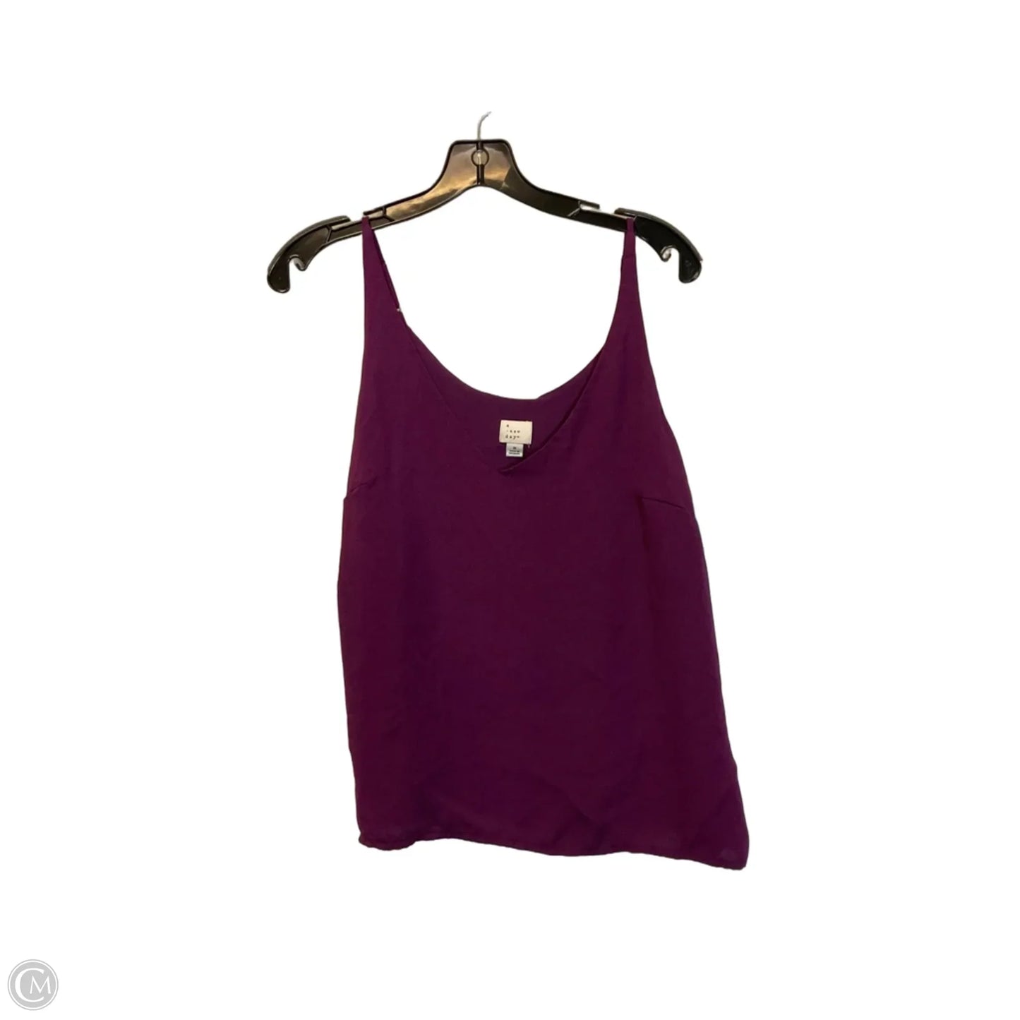 Top Sleeveless By A New Day In Purple, Size: M