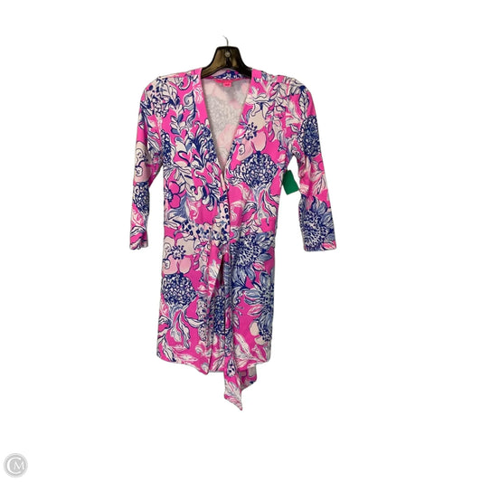 Jumpsuit Designer By Lilly Pulitzer In Blue & Pink, Size: Xs