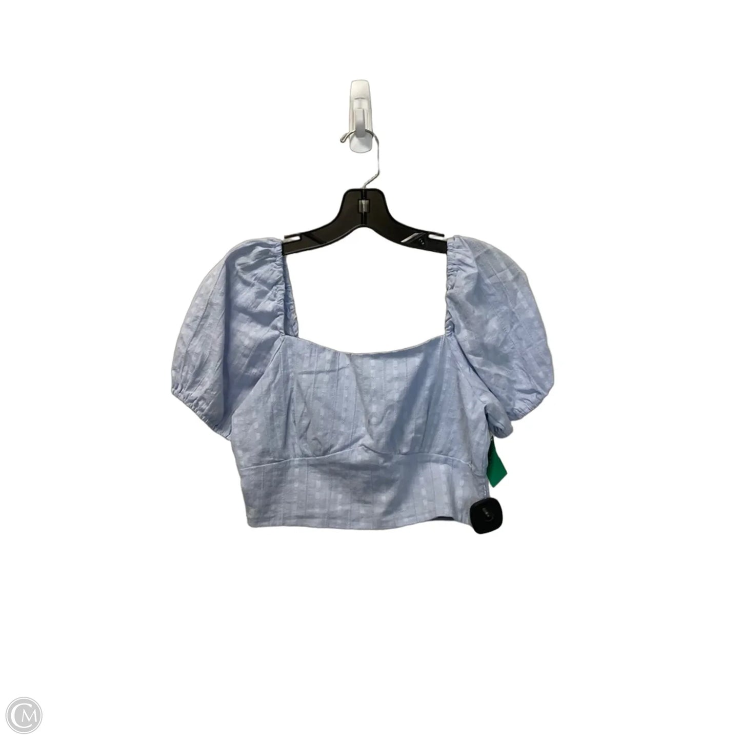 Top Short Sleeve By Hyfve In Blue, Size: M
