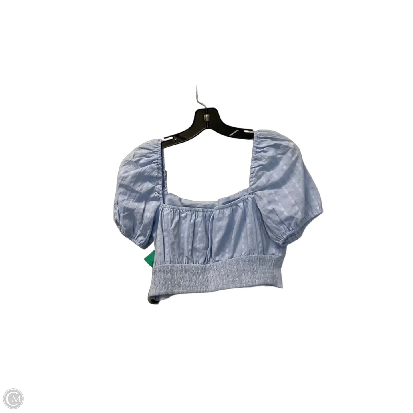 Top Short Sleeve By Hyfve In Blue, Size: M