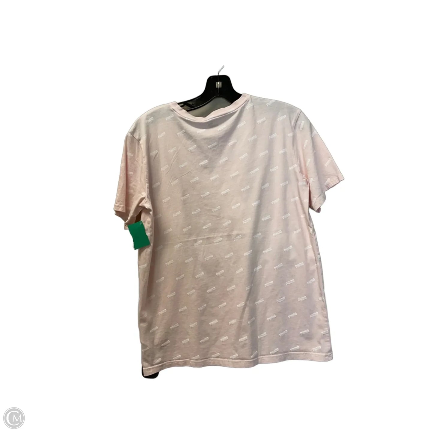 Top Short Sleeve By Puma In Pink, Size: S
