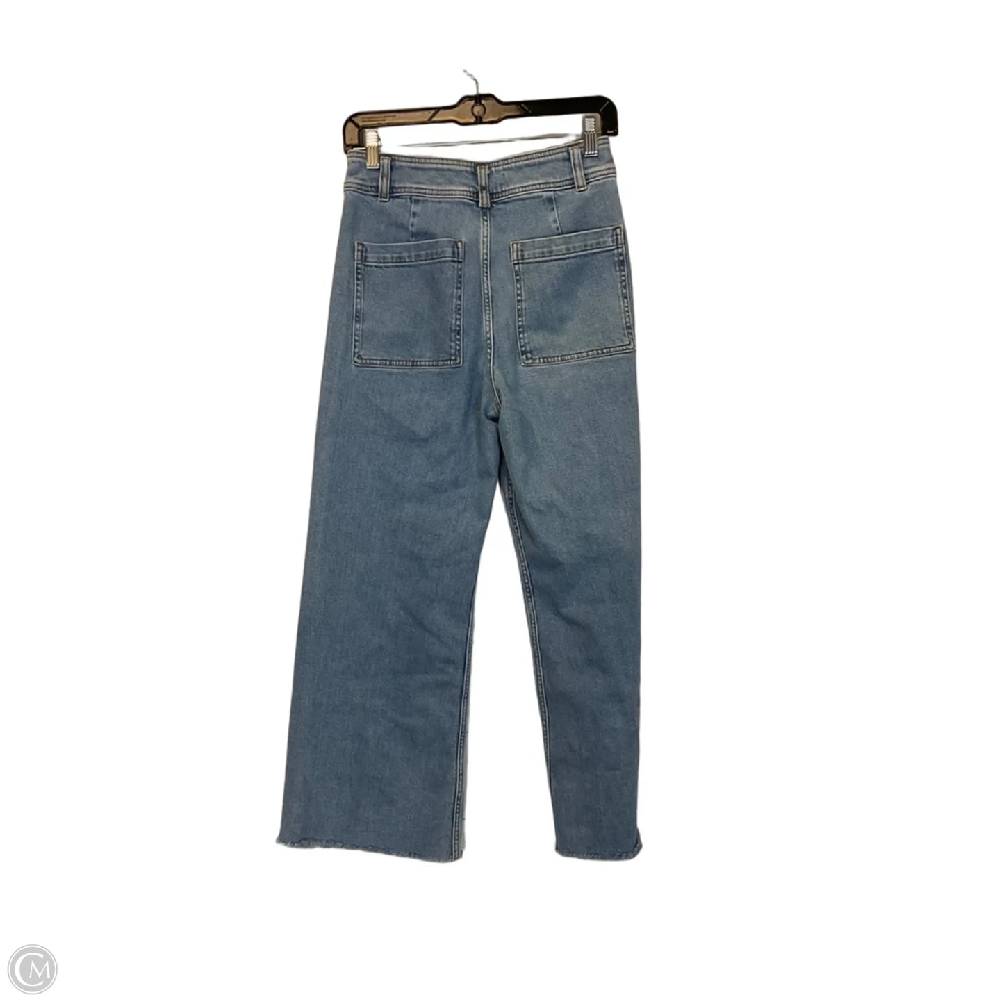 Jeans Straight By Antonio Melani In Blue Denim, Size: 4