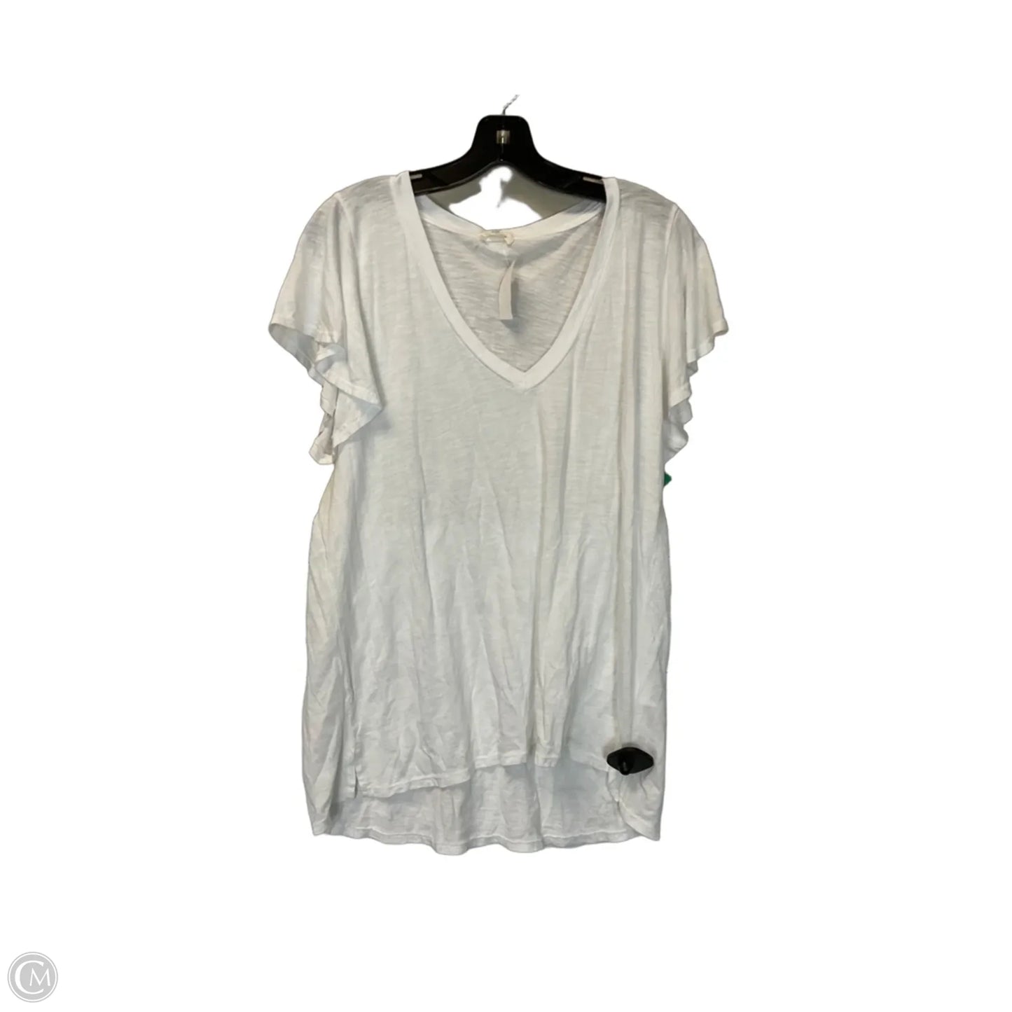 Top Short Sleeve By T.la In White, Size: M