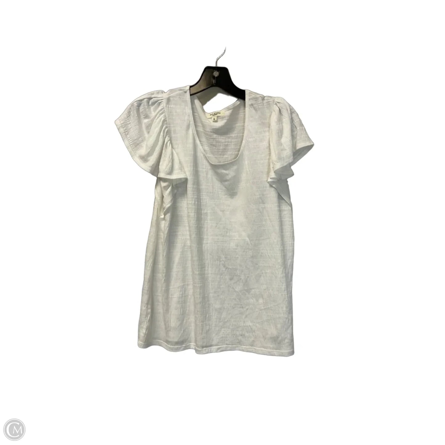 Top Sleeveless By Max Studio In White, Size: M