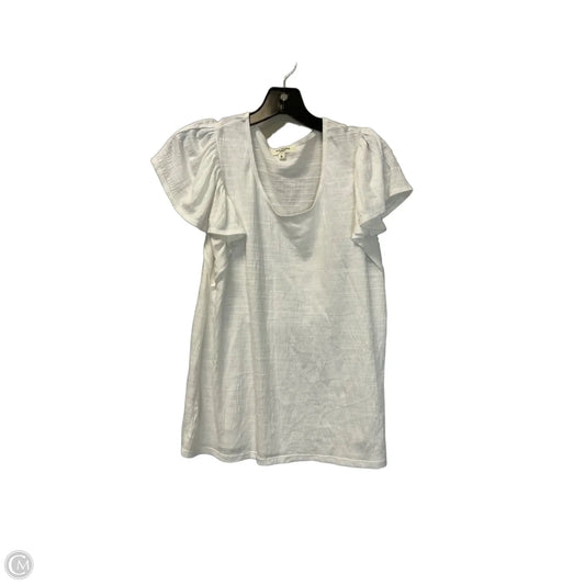 Top Sleeveless By Max Studio In White, Size: M