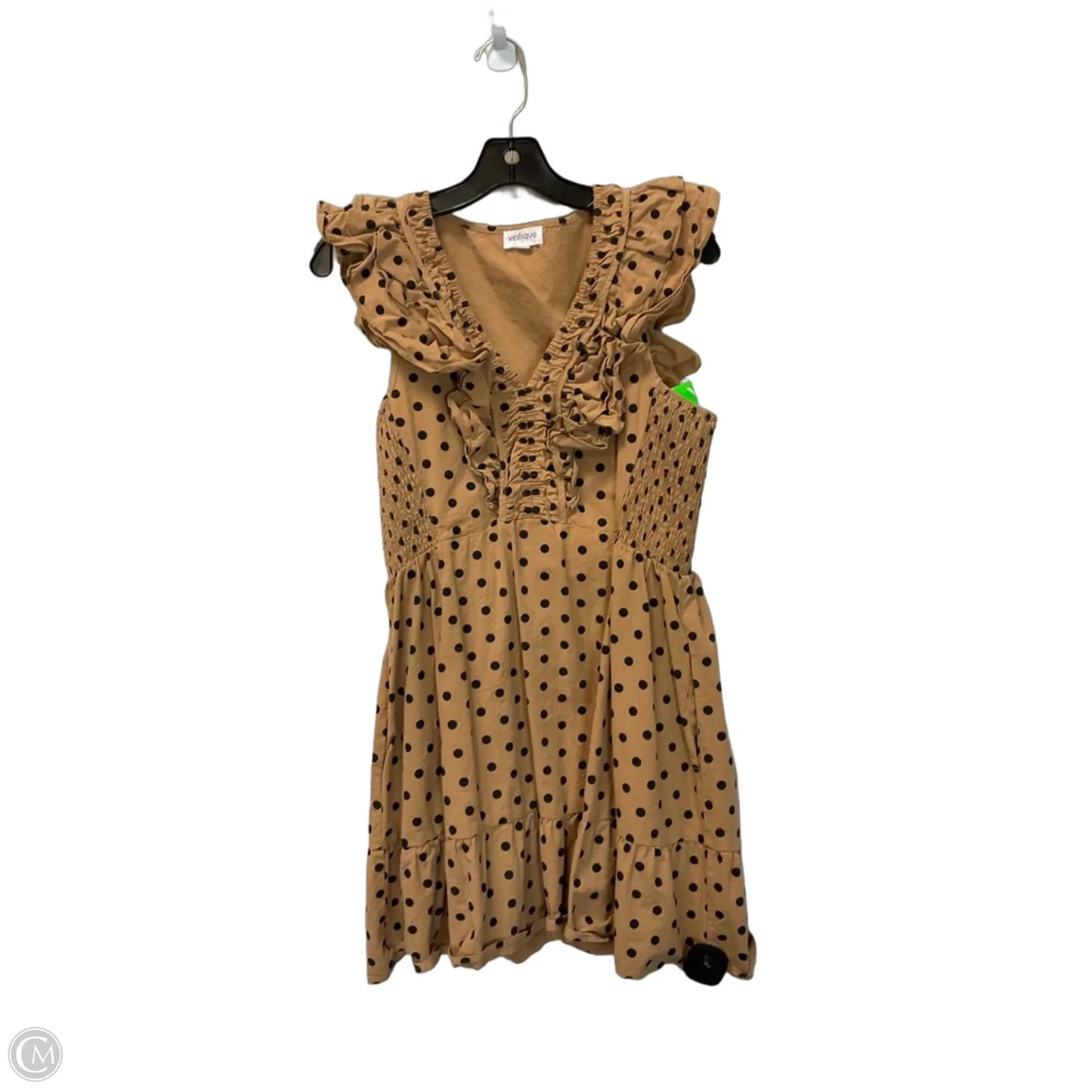 Dress Party Short By Vestique In Animal Print, Size: S