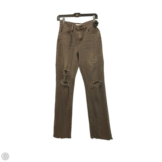Jeans Straight By Altard State In Brown, Size: 2