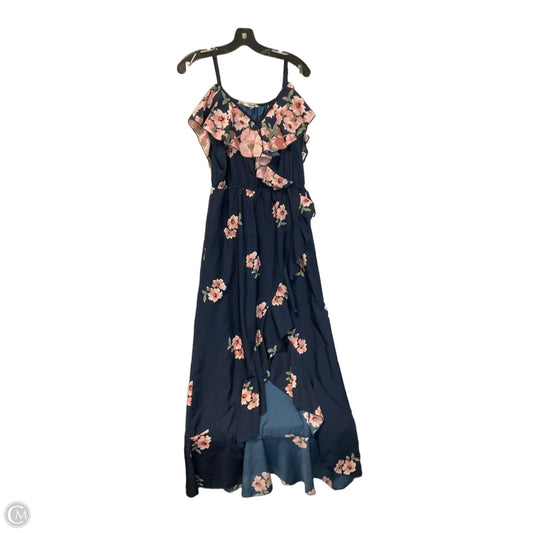 Dress Casual Maxi By Blush In Navy, Size: M