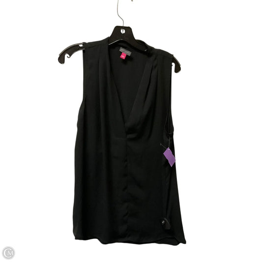 Top Sleeveless By Vince Camuto In Black, Size: L