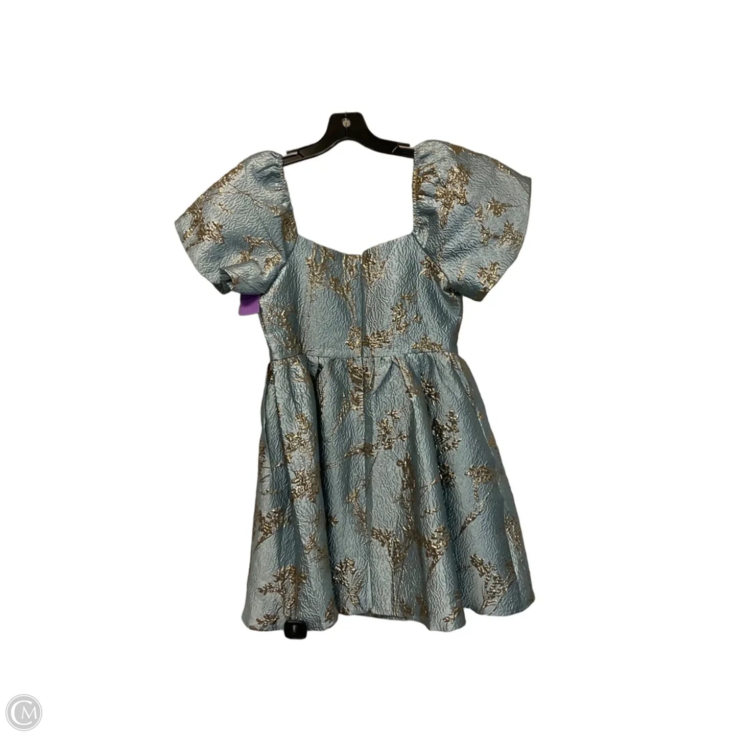 Dress Casual Short By She + Sky In Blue, Size: M