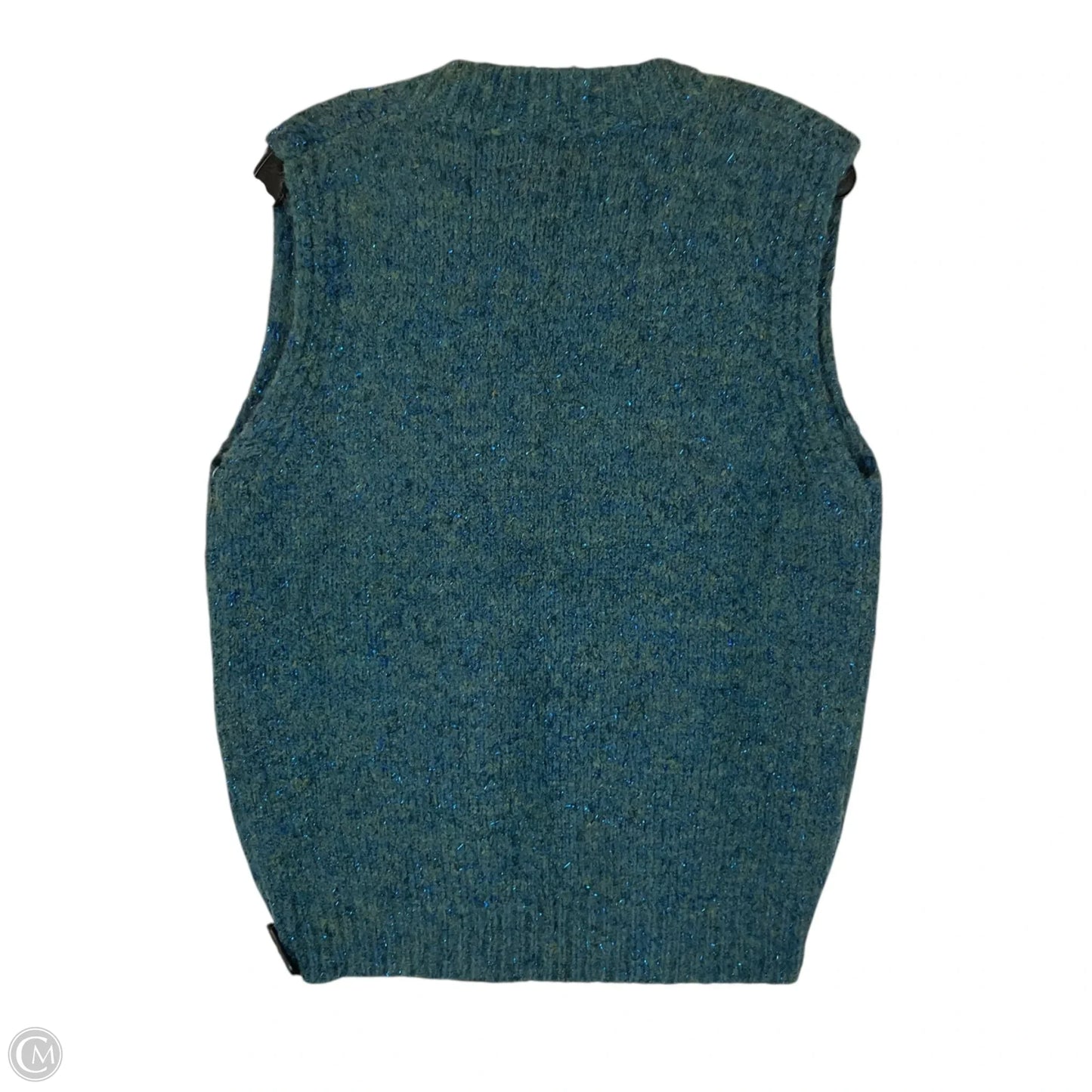 Vest Sweater By Molly Bracken In Blue, Size: M