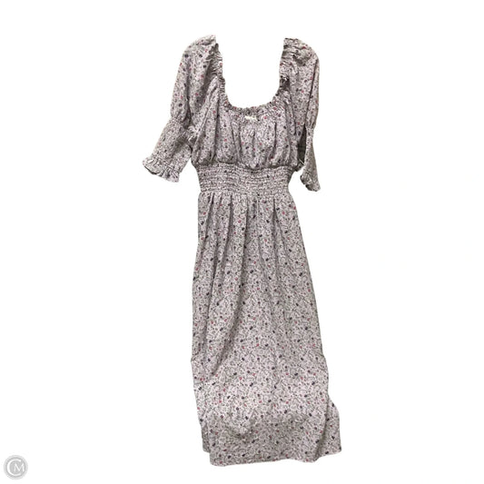 Dress Casual Maxi By Cmc In Purple, Size: L