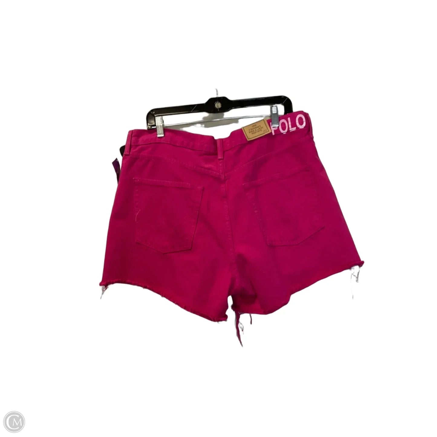 Shorts By Polo Ralph Lauren In Pink Denim, Size: 12