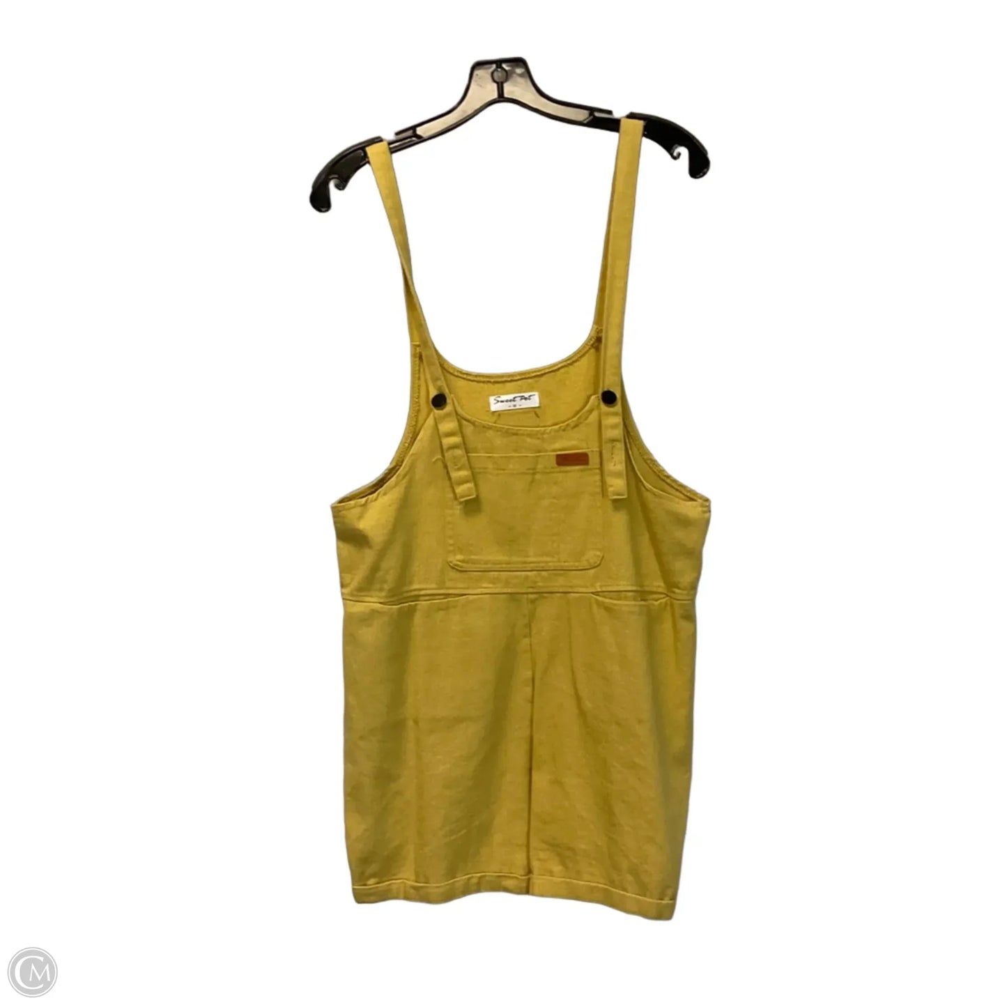 Jumpsuit By Clothes Mentor In Yellow, Size: 12