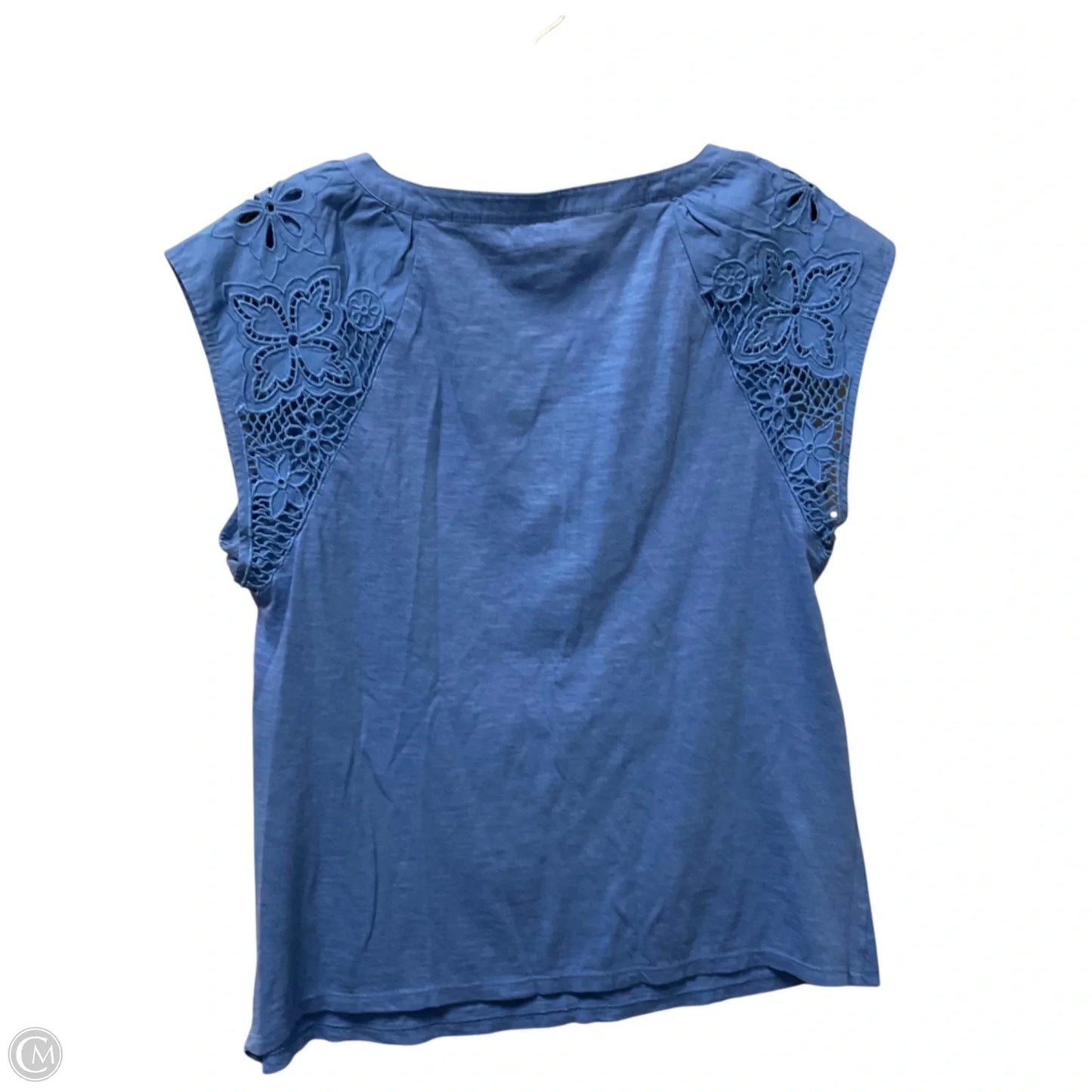 Top Sleeveless By Talbots In Blue, Size: M