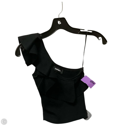 Top Sleeveless By Express In Black, Size: Xs