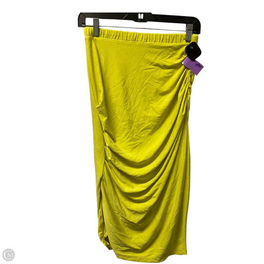 Skirt Set 2pc By Express In Yellow, Size: Xs
