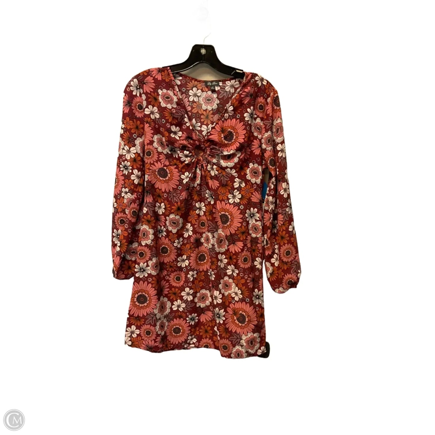 Dress Casual Short By Lily Rose In Pink, Size: Xs