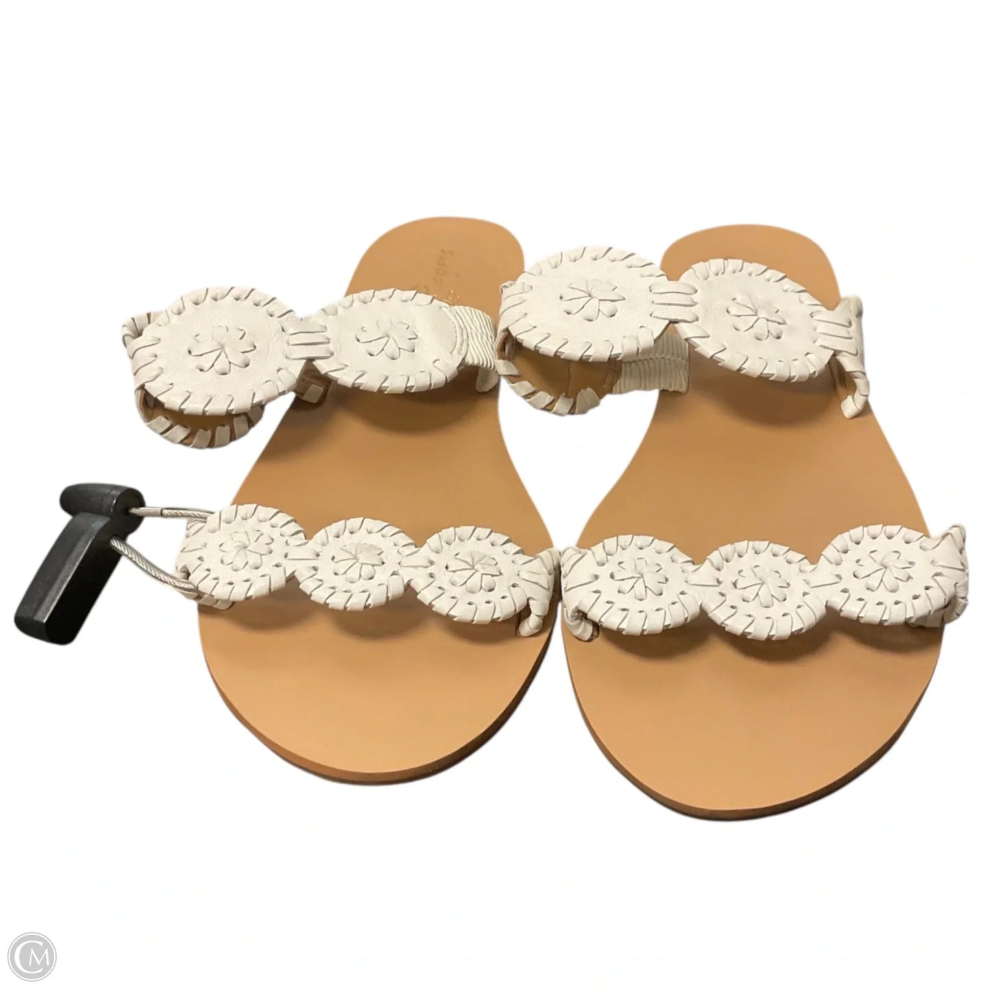 Sandals Flats By Jack Rogers In White, Size: 8