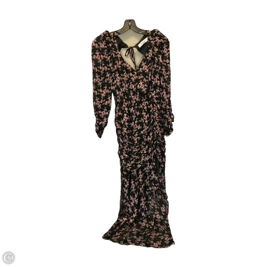 Dress Party Long By Astr In Black & Pink, Size: Xs