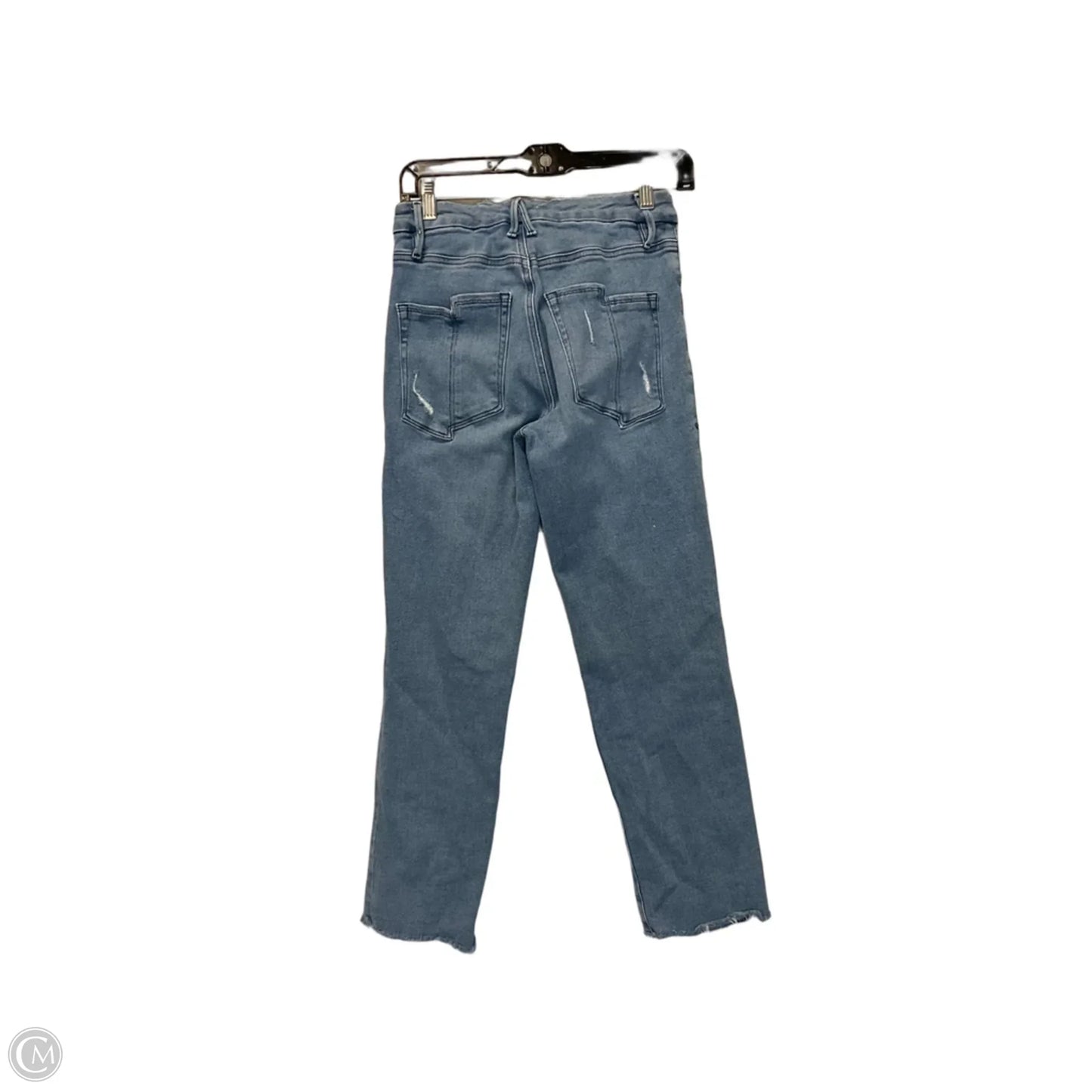 Jeans Skinny By Good American In Blue Denim, Size: 6