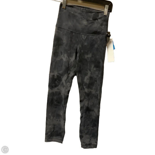 Athletic Leggings By Lululemon In Grey, Size: 2