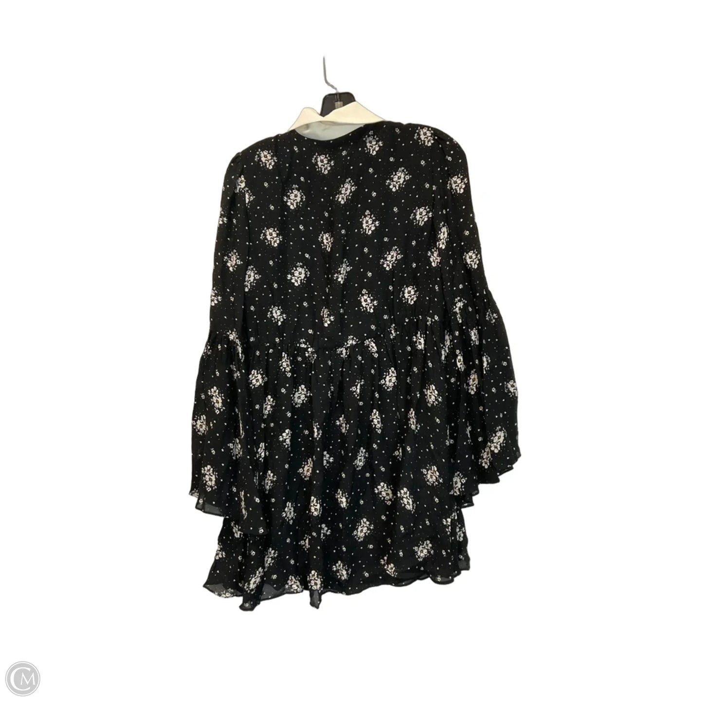 Dress Casual Short By Cinq A Sept In Black & Cream, Size: 4