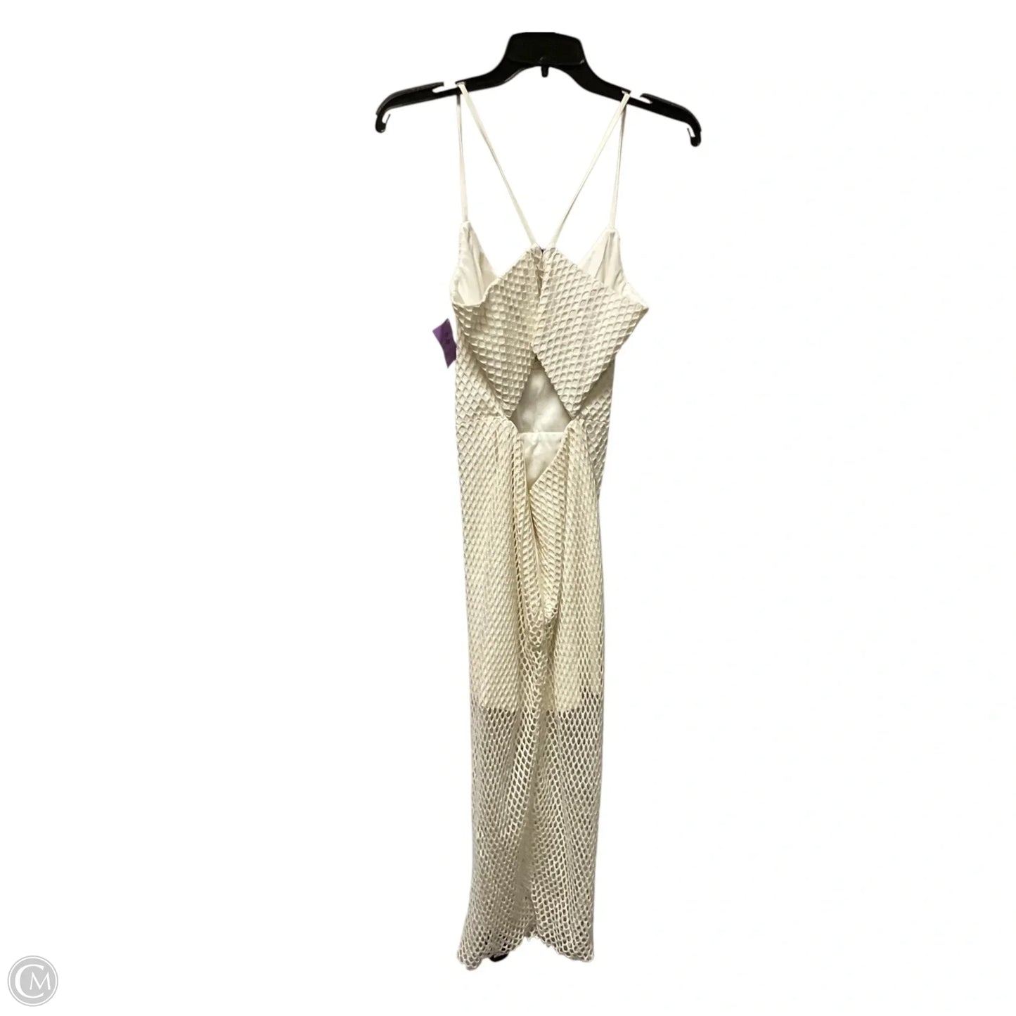 Dress Casual Maxi By Clothes Mentor In White, Size: 4